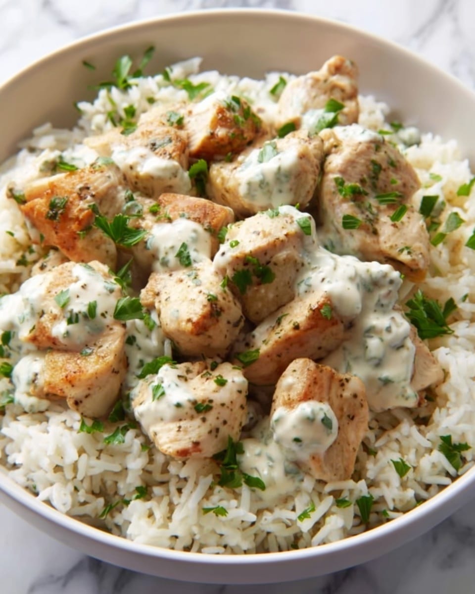 Chicken Tzatziki Rice Recipe - Recipe Image