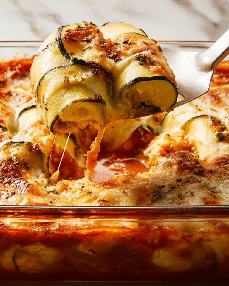 Zucchini Lasagna Roll-Ups Recipe