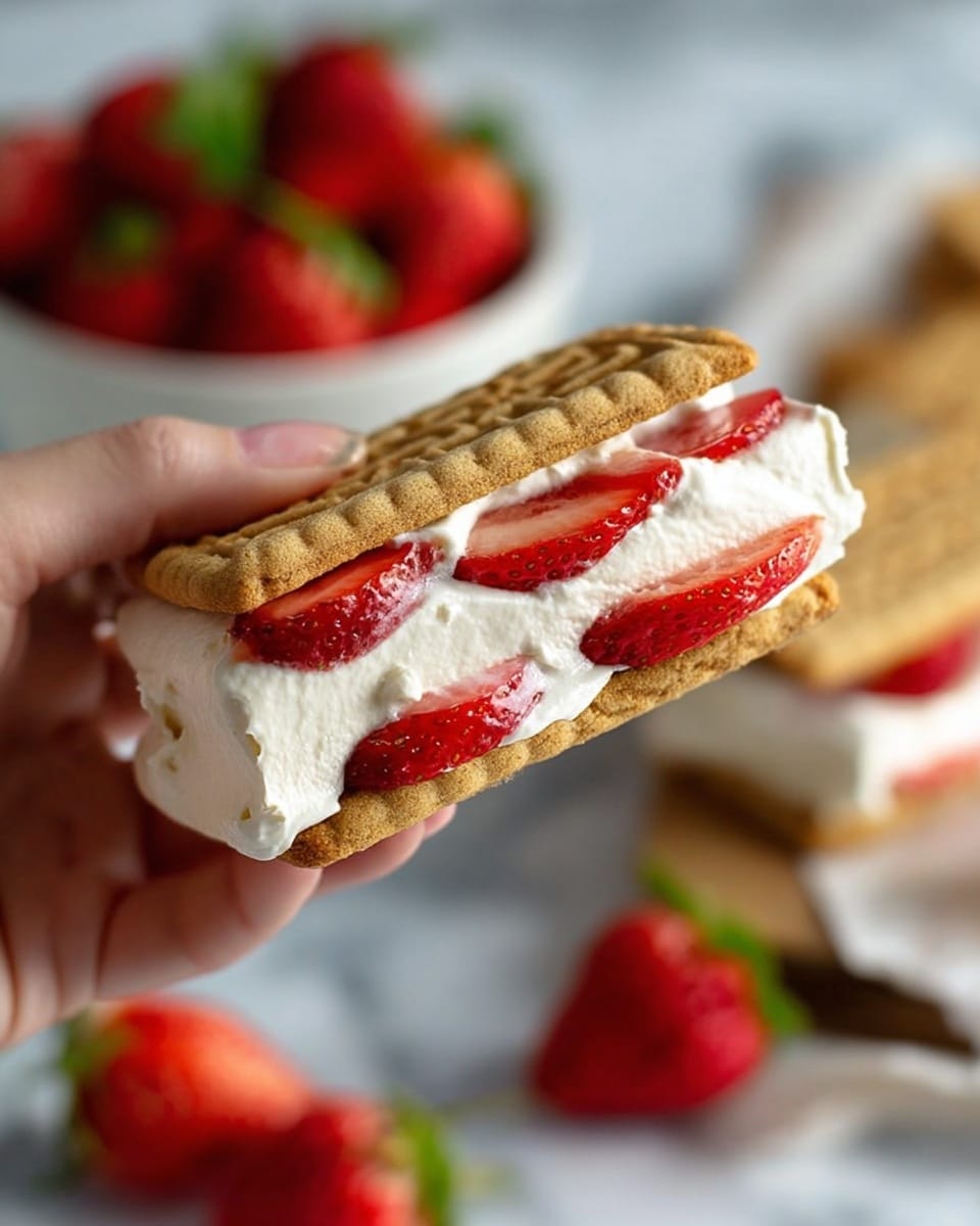Japanese Cheesecake Ice Cream Sandwiches Recipe - Recipe Image