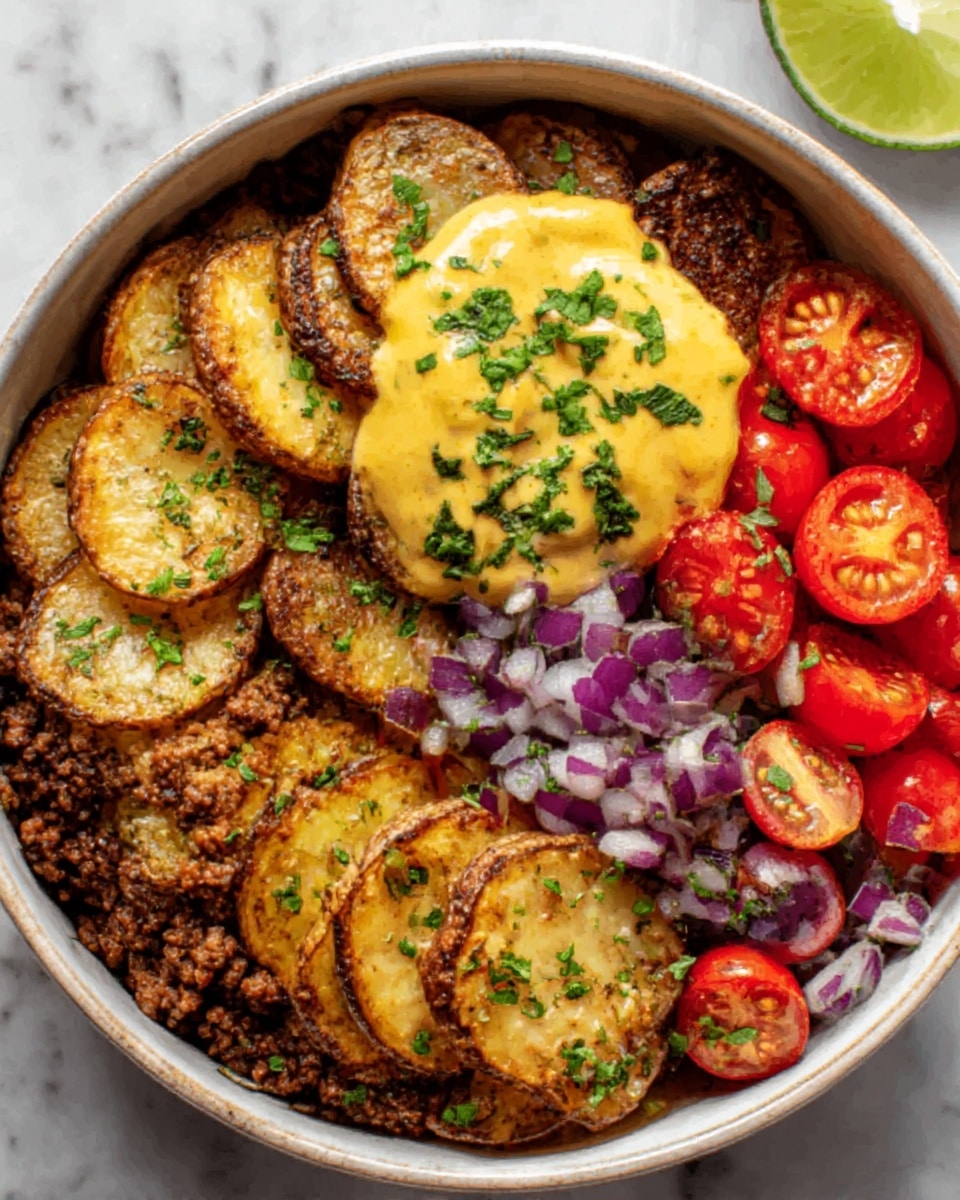 Loaded Fiesta Potato Bowls Recipe