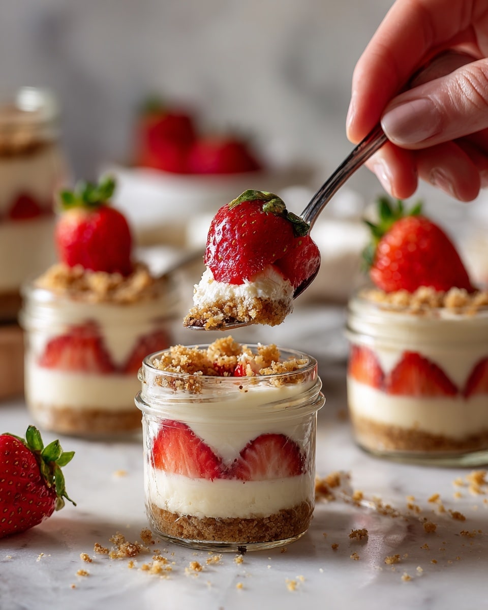 High-Protein Cheesecake Jars Recipe