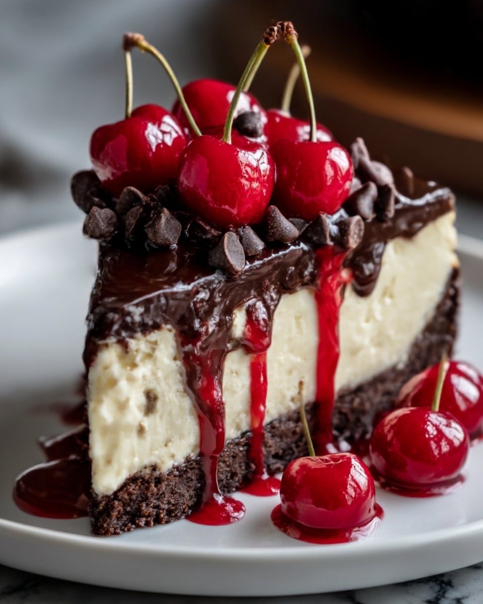 Black Forest Cheesecake Recipe - Recipe Image