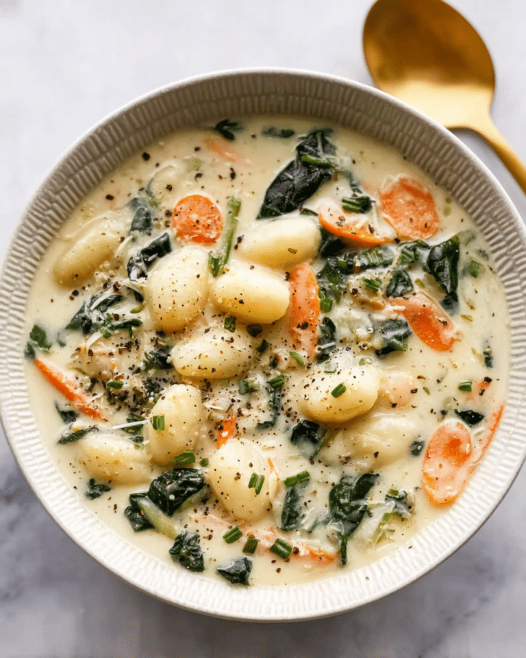 Creamy Chicken Gnocchi Soup Recipe