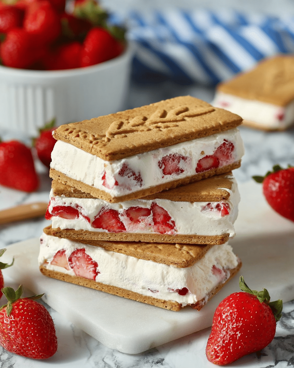 Japanese Cheesecake Ice Cream Sandwiches Recipe