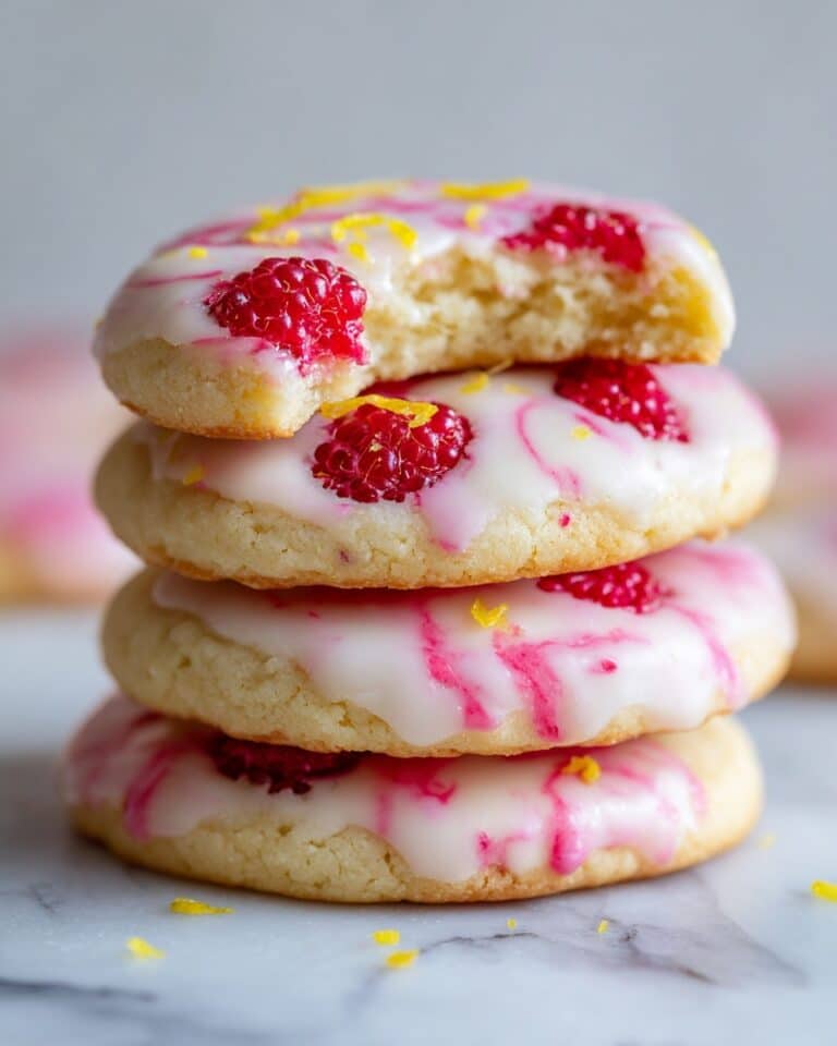 Lemon Raspberry Cookies Recipe
