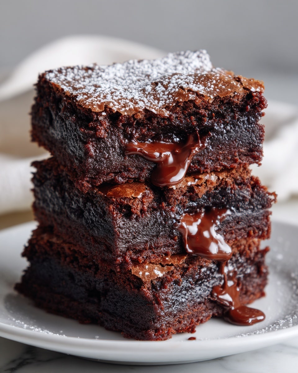 Chocolate Lava Brownies Recipe