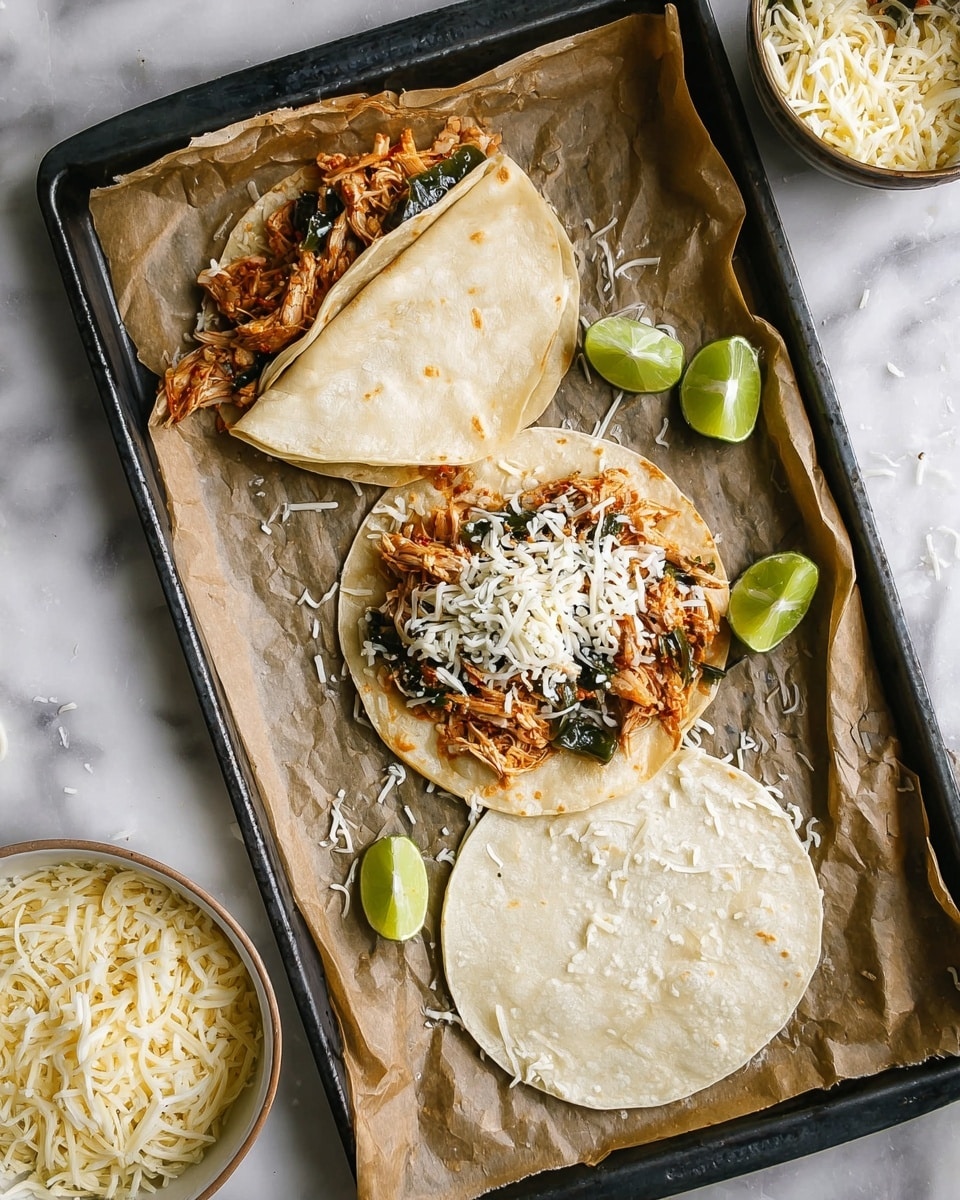 Crispy Poblano Chicken Tacos with Avocado-Jalapeño Salsa Recipe - Recipe Image