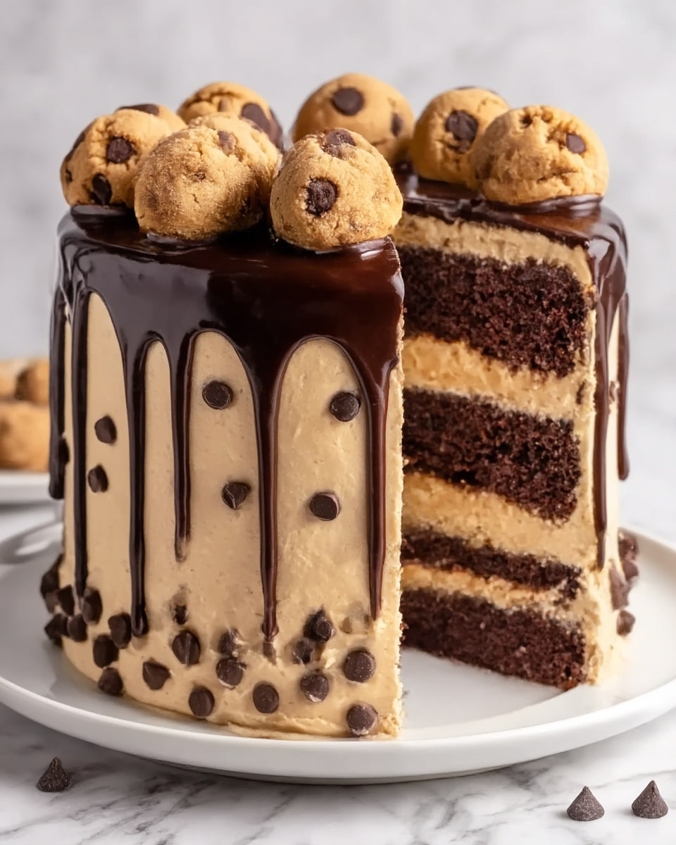 Cookie Dough Cake Recipe - Recipe Image